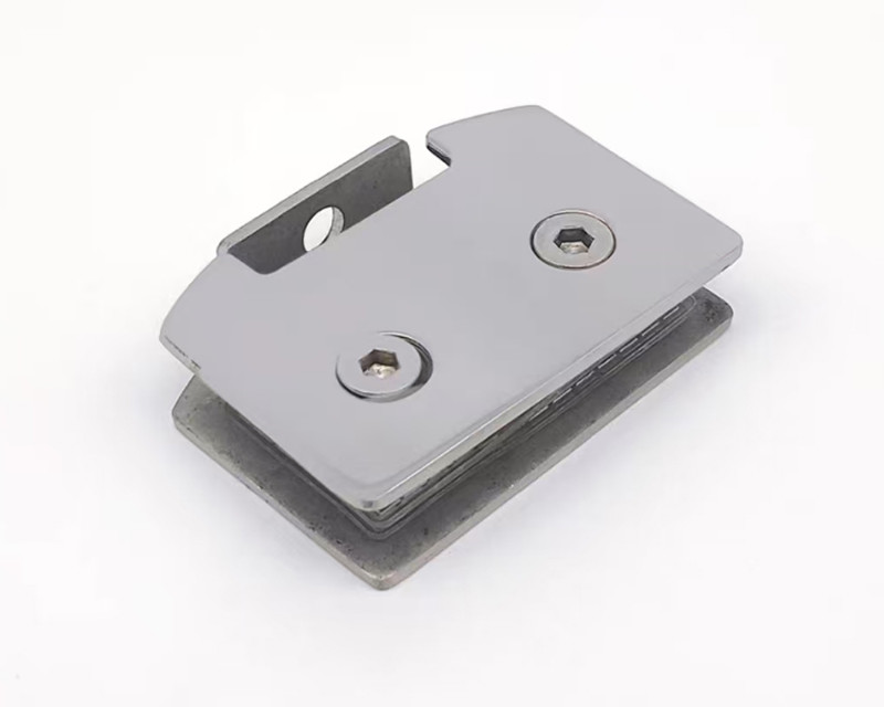 Fireproof Shower Room Accessories Stainless Sliding Glass Door Clamp