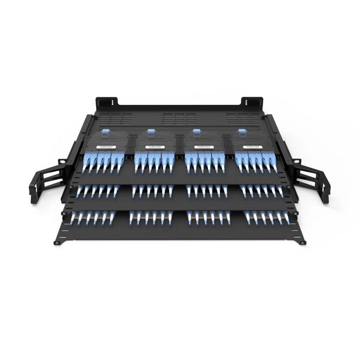 LC SC ST FC SPCC ODF Fiber Optic Patch Panel 24 Port
