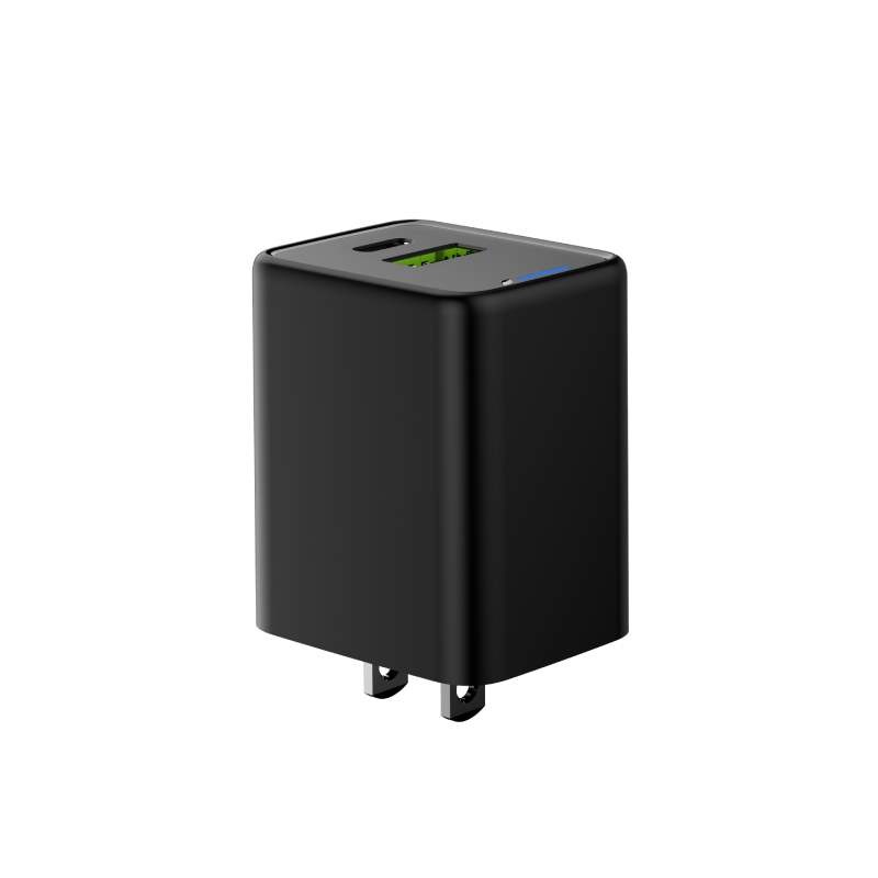 2-Port 45W Super Fast Charger Type C USB A Charging Block Power Adapter