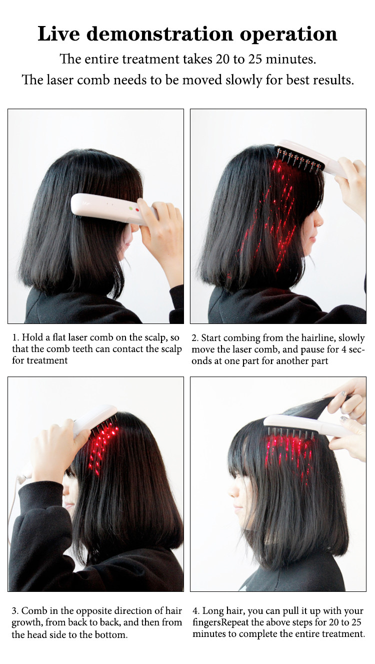 660nm Diode Laser Hair Growth Machine , Anti Hair Loss Treatment Machine