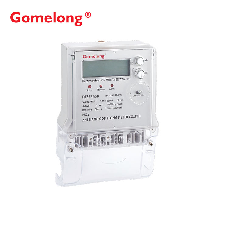 CE Approved Industrial Three Phase Electronic Multi-rate Energy Meter With Communication