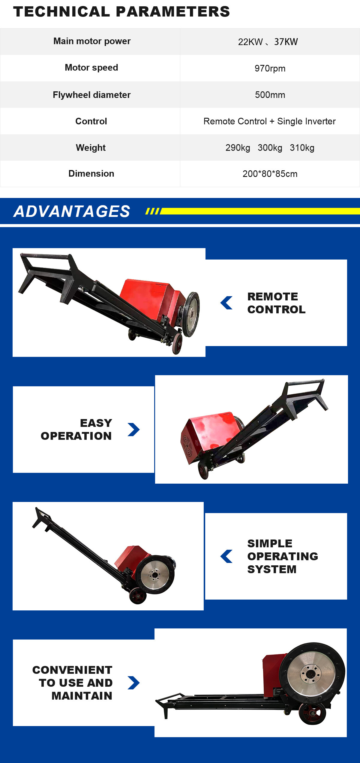 Portable Diamond Wire Saw Machine