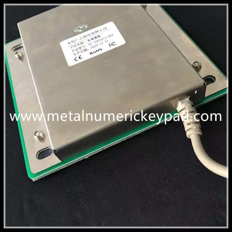 Ss 304 Led Display Waterproof Numeric Keypad 12 Key Industrial