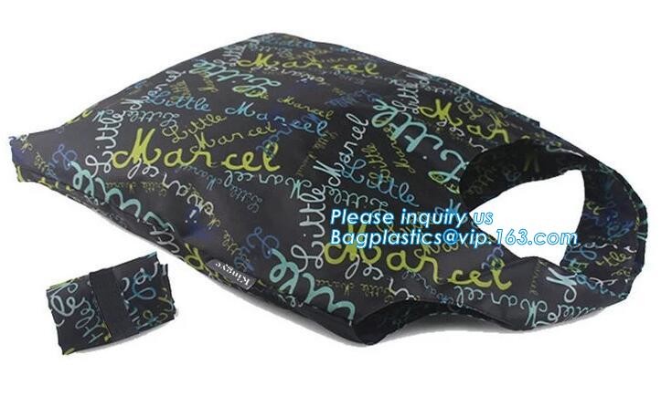 Promotion Custom Eco Friendly Sublimation Polyester Folding Shopping Bag,Promotional Sports Gym Sack Polyester Drawstrin