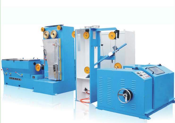 17D High Performance Copper Redrawing Machine with Annealer 3.5mm to 0.4mm