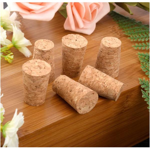 Customied Bottle Color Reusable Synthetic Natural Wine Cork Stopper for Wine Bottle