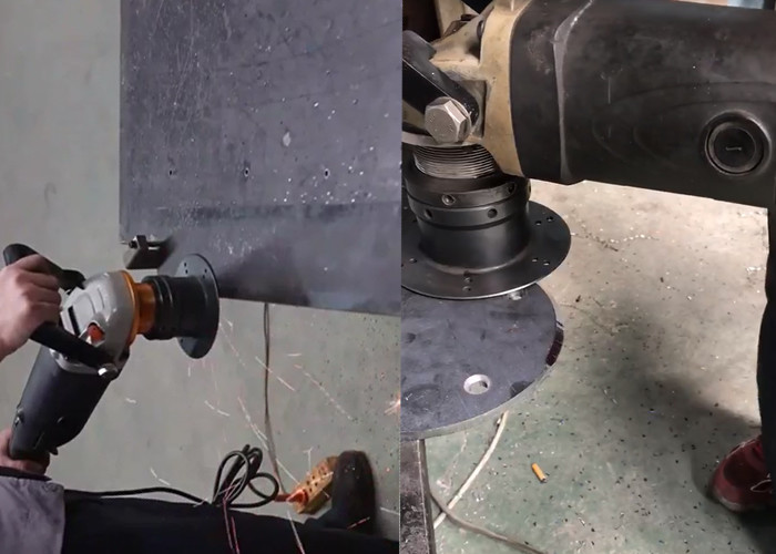 Multifunctional Manual Portable Plate Beveling Machine 2500 - 7500 R/min