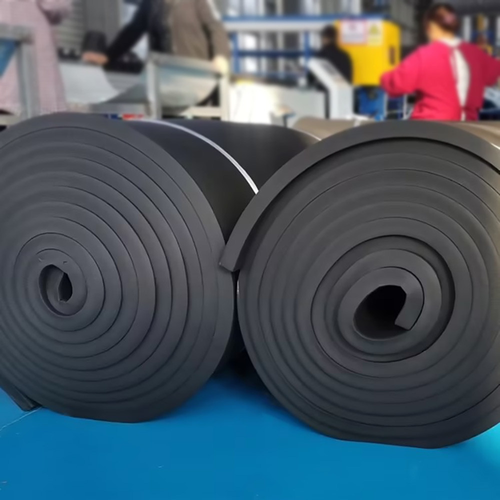 Customized High Quality NBR / PVC / CR / EPDM Foam Rubber Insulation Silicone Sponge Rubber Sheet Sheet Roll