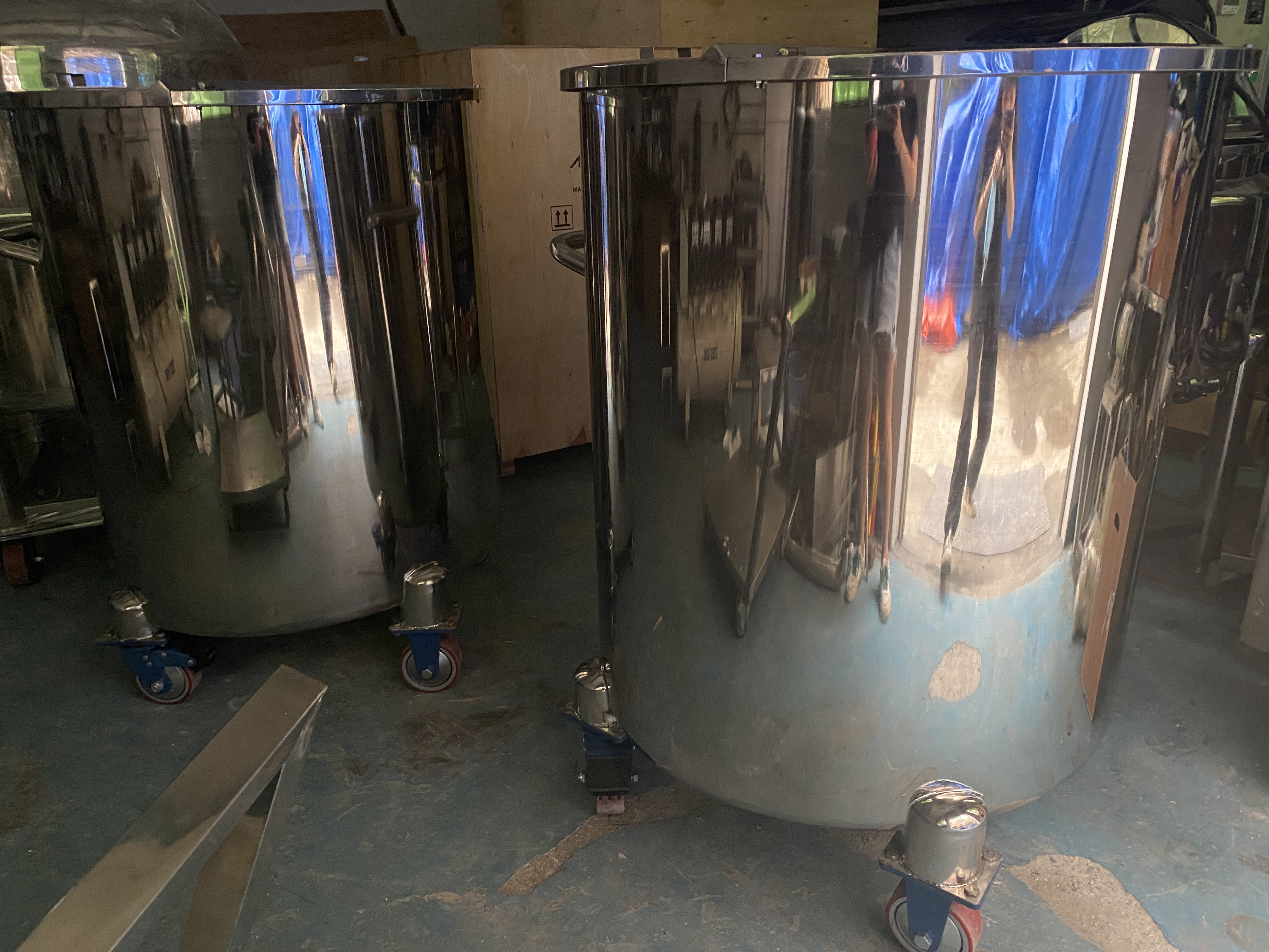 Factory Custom Made Stainless Steel 100-100000 liter Water Storage Tank Honey Milk Chemical alcohol Liquid Storage tank