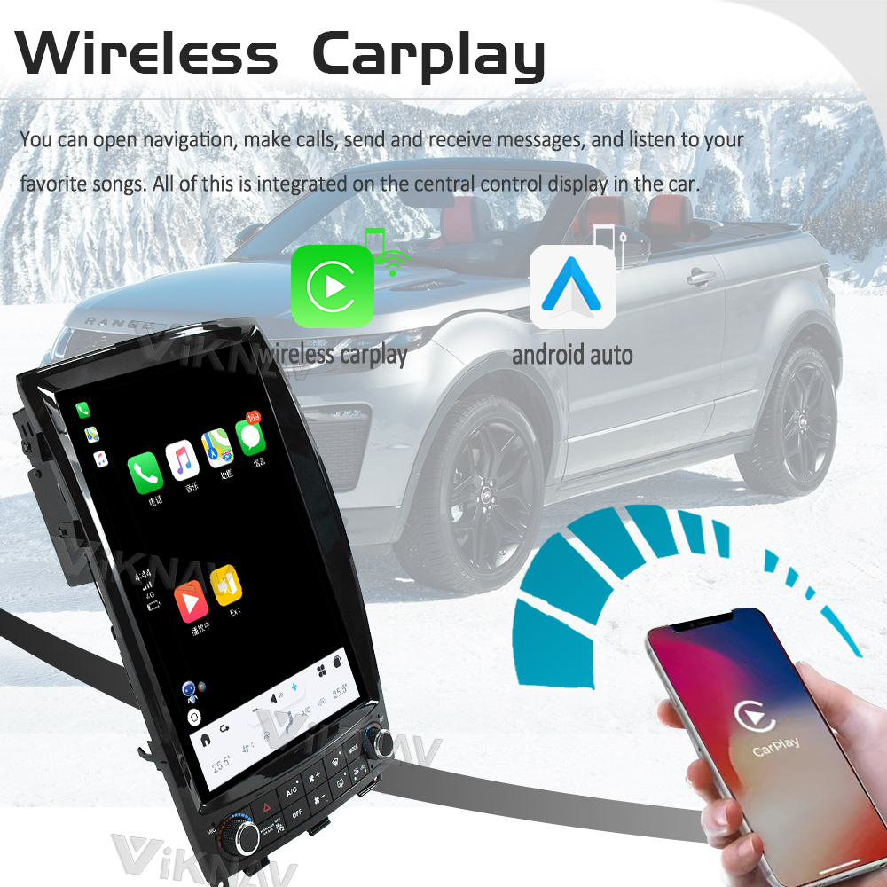 Viknav Car Radio For Infiniti QX50 EX25 (2010-2017) multimedia player Touch Screen Stereo GPS Navigation Audio