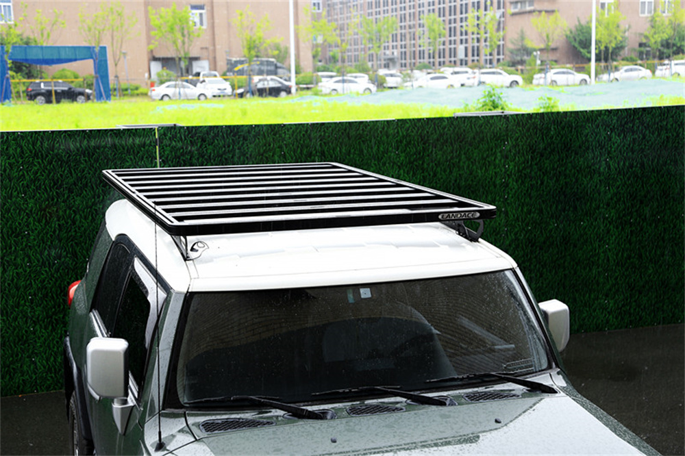 TOYOTA FJ LAND CRUISER Flat Roof Racks Platform Aluminum Alloy Roof Rack OEM Accepted
