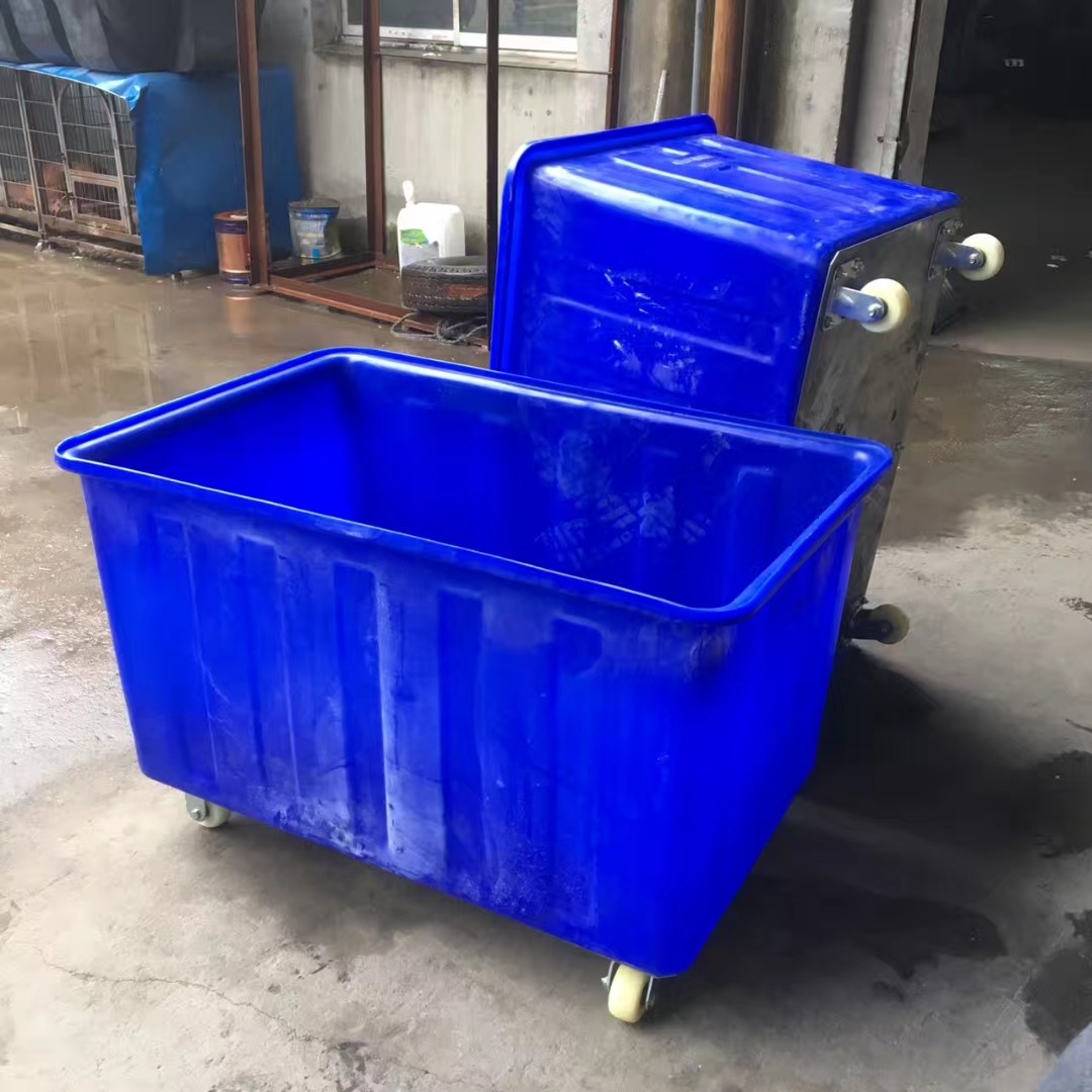 Rotationally Molded Poly Box Truck Heavy Duty 400l 12 Bushel For Storage