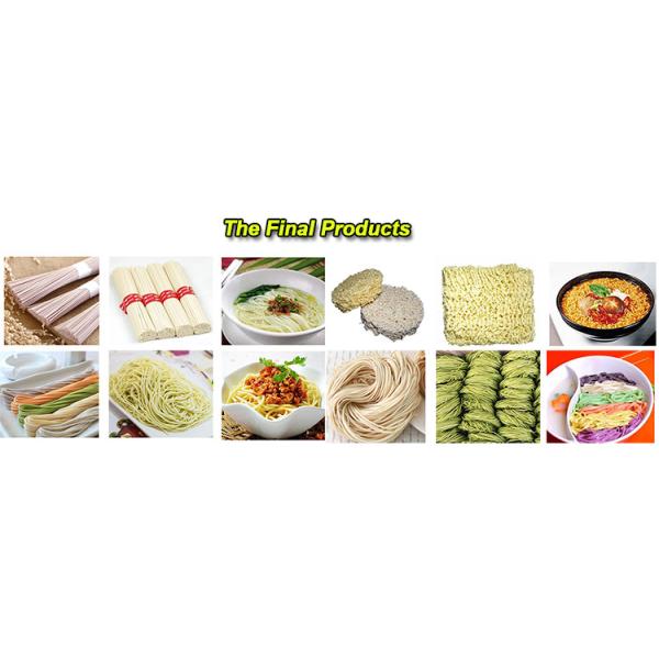Commercial Chinese Noodle Maker Machine , Automatic Chowmein Making Machine