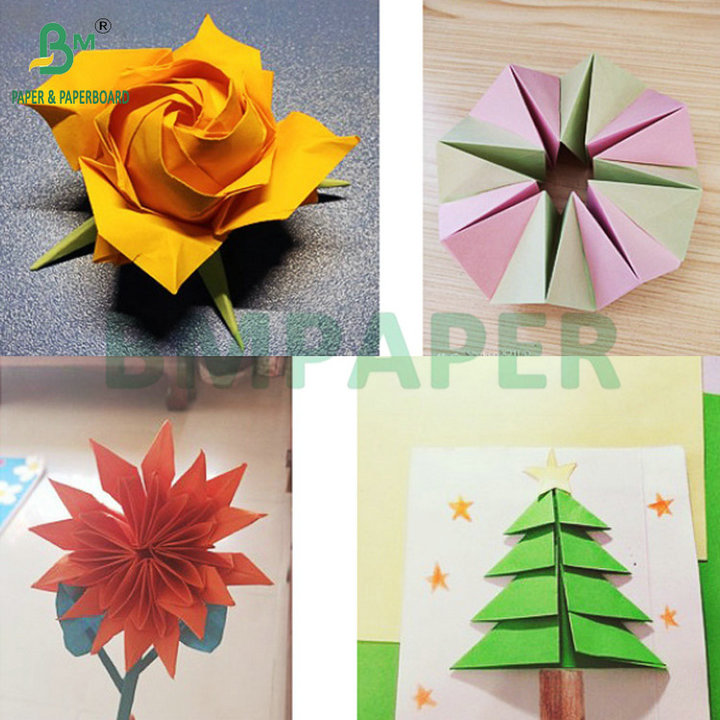 Two Sided Printed Uncoated 110gsm 150gsm Colorful Card Stock For Card Making 