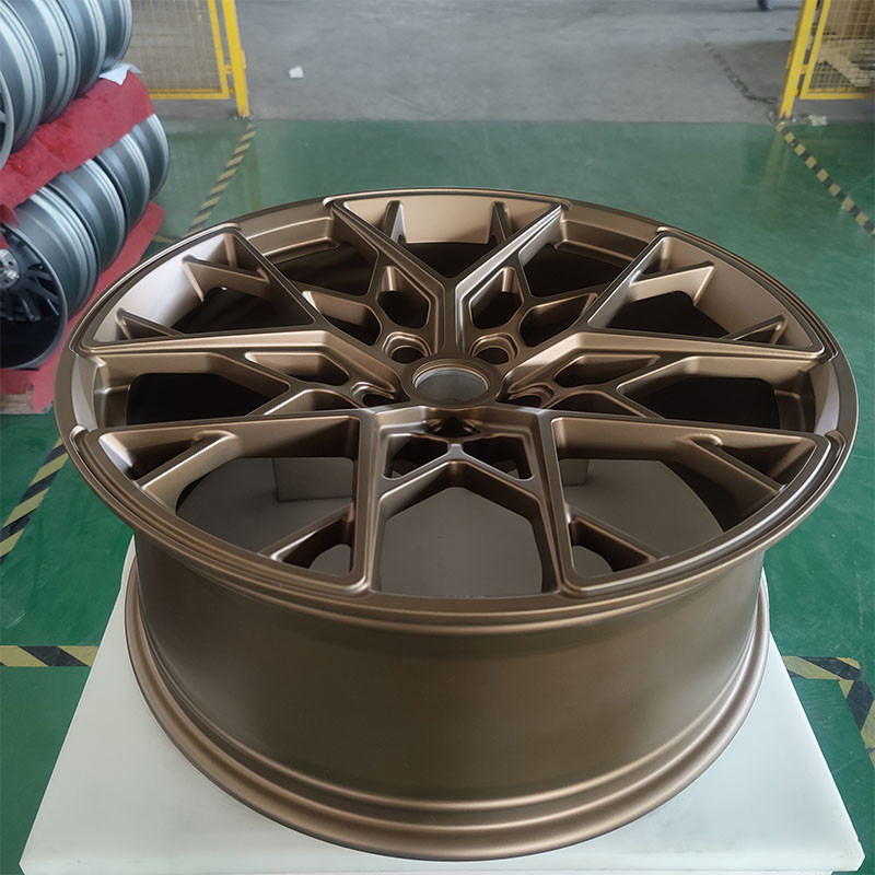 18 19 20 21inch custom forged alloy wheels Bronze finished forged wheels for racing cars