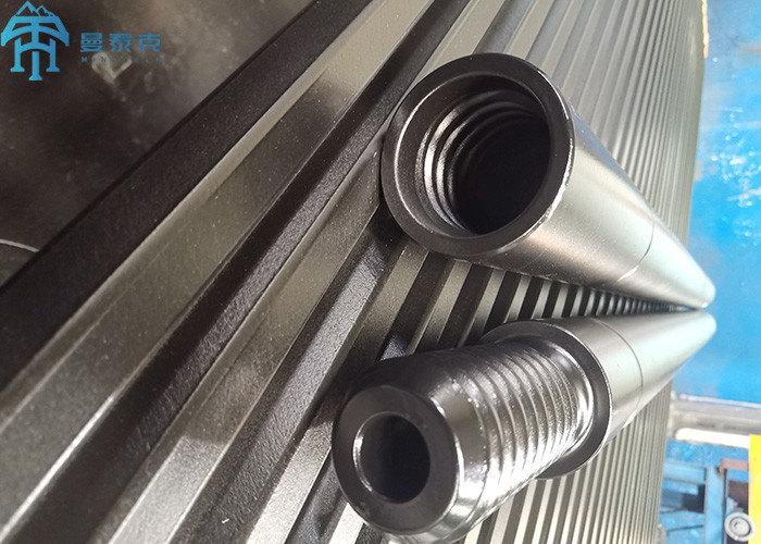 Underground Hard Rock Drill Rod H25 H35 Drifting Thread