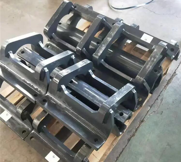 Rubber Idler Track Chain Excavator Link Roller Undercarriage Parts Vio35 Assy