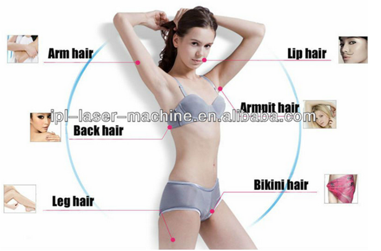 3 in1 laser elight ipl rf cavitation machine for hair removal wrinkle removal