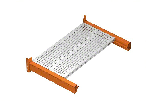 Heavy-Duty Storage Selective Pallet Rack System with High Load Performance
