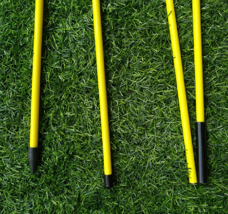 folded golf alignment stick , folding golf alignment sticks , two-double golf training aid