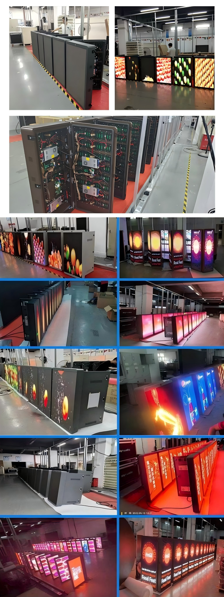 Smart Light Pole LED Display Screen