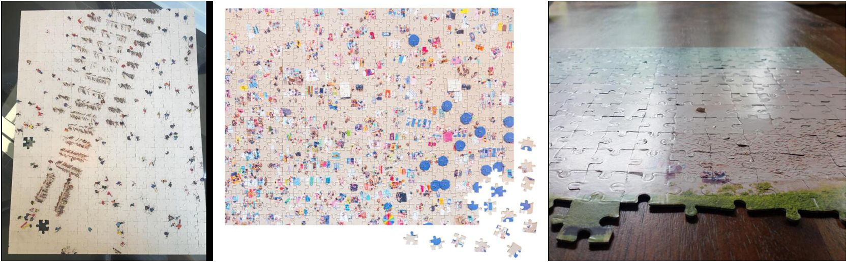 300 / 400 / 450gsm Jigsaw Puzzle Board Grey Color Food Grade & Safe
