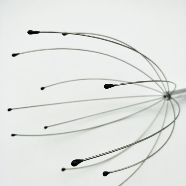 Custom Label Manual 12 Claw Scalp Massager Devices Comfort Head Scalp Massage Machine