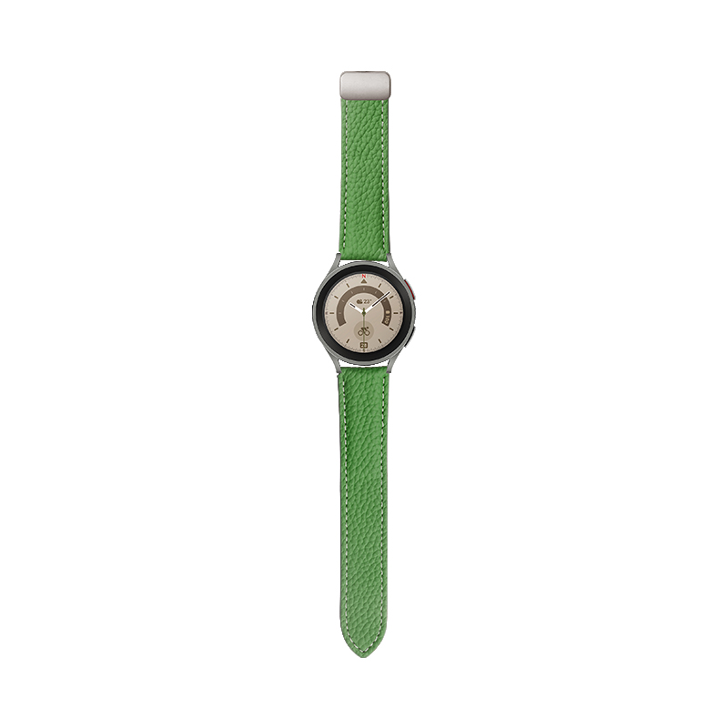 20mm Leather Watch Strap Replacement for SamSung GaLaxy Watch 4 Wrist Band Gift Accessory