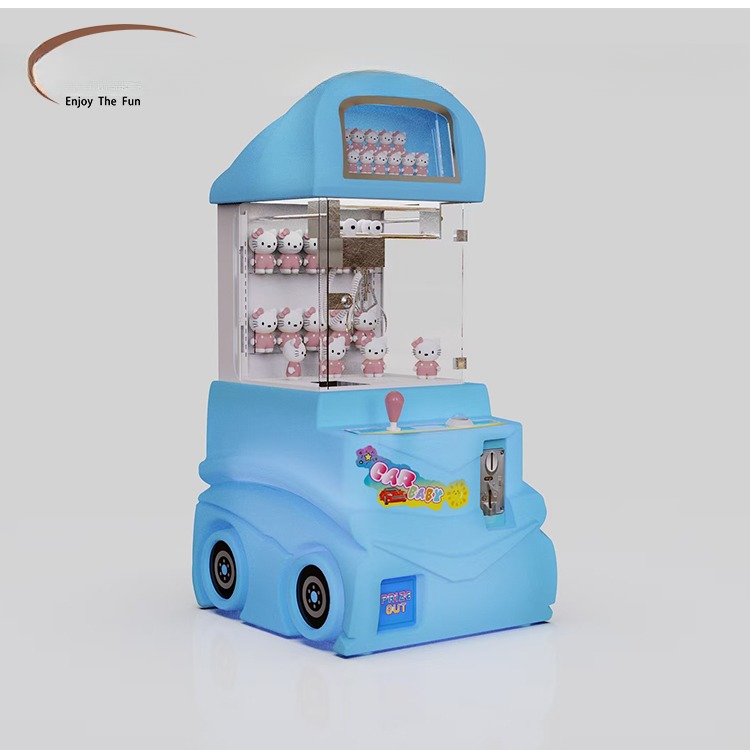 Dreamland Coin Operated Clamp Doll Machine Small Commercial Mini Claw Machine Car Boutique Game Machine