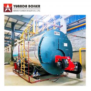 Buy cheap Industrial Low Pressure Fire Tube 4 Ton Bunker Oil Steam Boiler for Carton Factory product