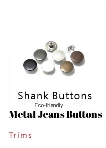 China Round Shape High Shine 22L 24L Silver Shank Buttons on sale