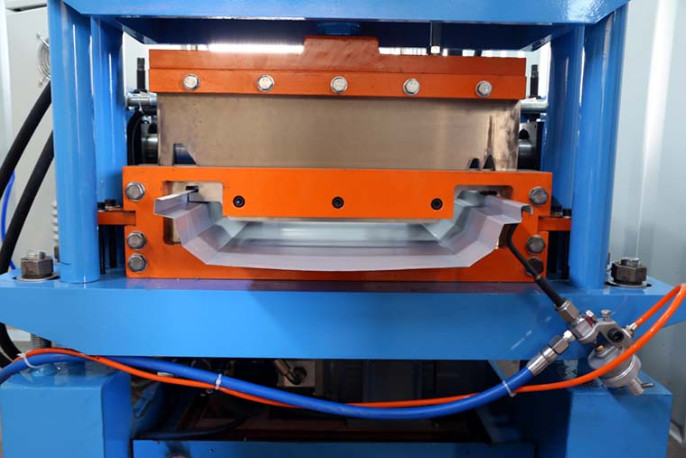 Shaft 75mm Boltless Roof Panel Forming Machine