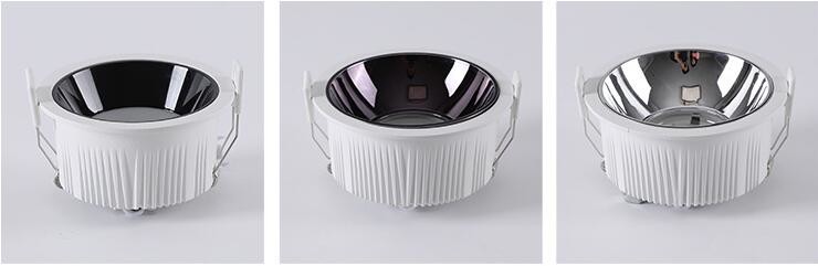 2.5 inch led ceiling lamps 120 degree 7Watt spotlights adjustable led recessed downlight