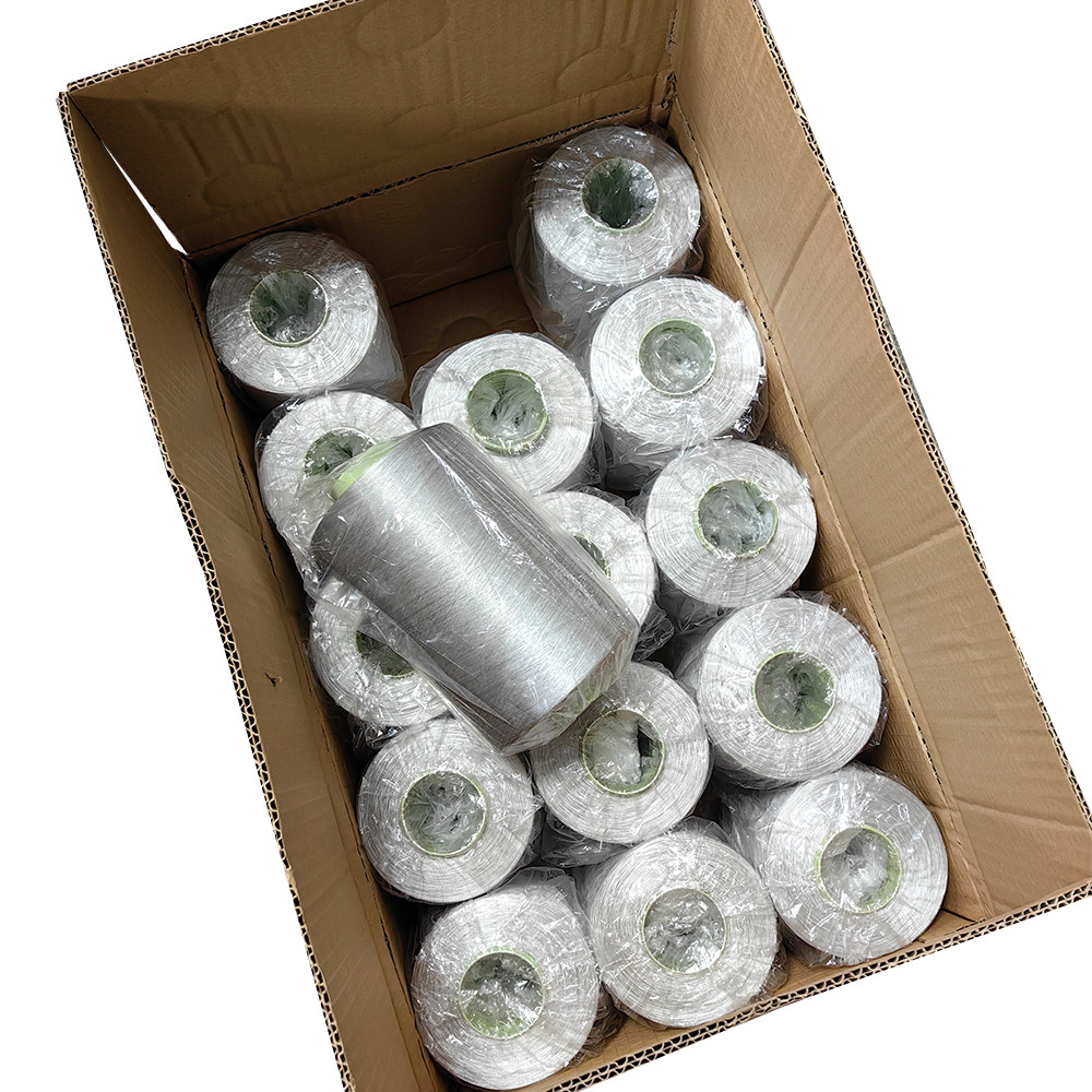 150D/2 Grey Conductive Sewing Thread for Anti-static Garment Making Polyester Carbon Fiber Thread Long Conductive Fiber