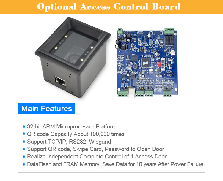 Data Matrix PDF417 Raspberry Pi Qr Code Reader RS232 USB Interface