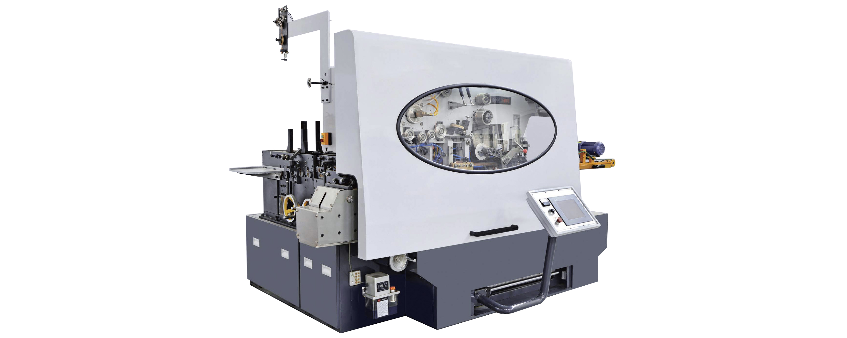 Automatic Tin Can Seamer Machine , 73mm Can Flanger Machine 550CPM