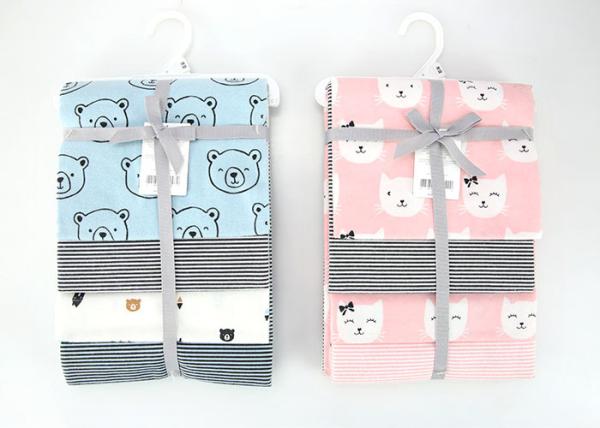 Multi Coloured Baby Warm Outdoor Blanket , Little Baby Blankets Good Air