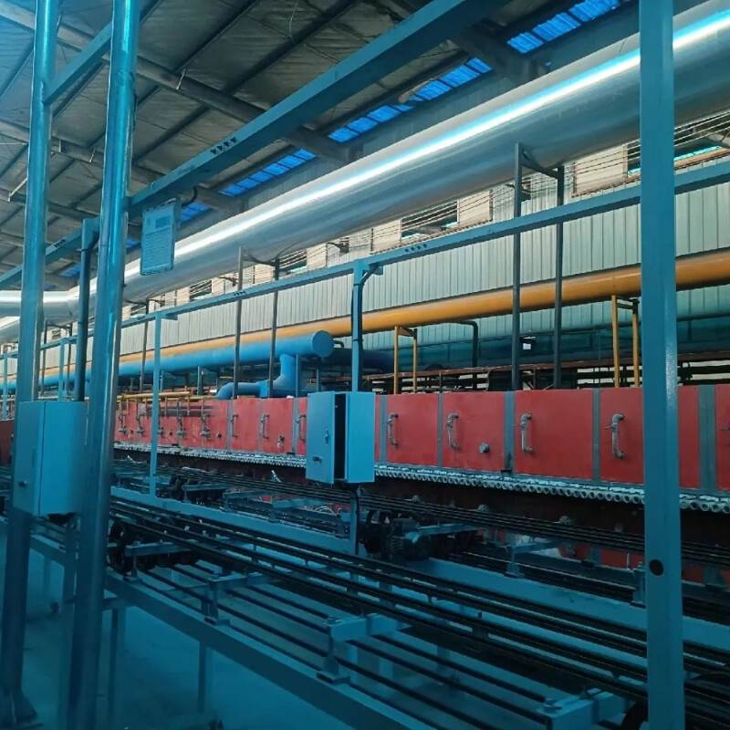 Customize Temperature Fuel Gas Roller Kiln Max Temperature 1350c To Meet Customer Customization Needs