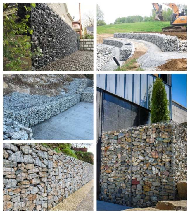 ISO45001 Zn-5 Al Galvanized Welded Wire Mesh Panels For Gabion Retaining Wall