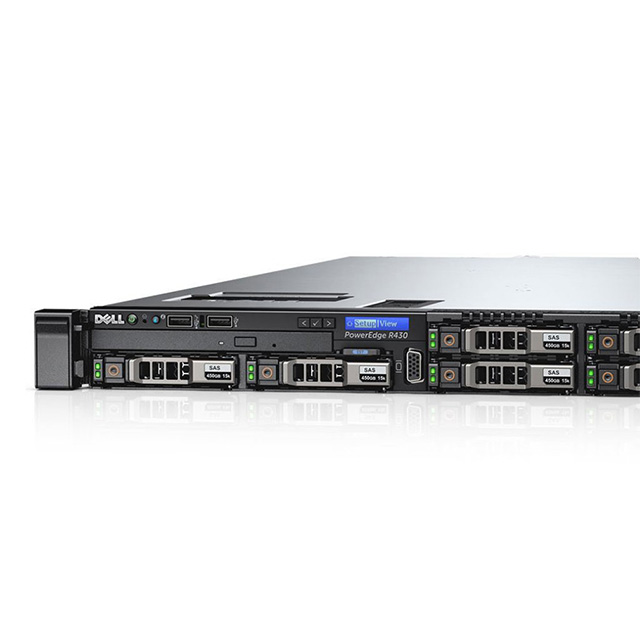 PowerEdge R430 Server 4-Bay Xeon E3-1225V5 3.3Ghz 4Core/8GB ECC/1TB SATA /DVD RW network server rack server