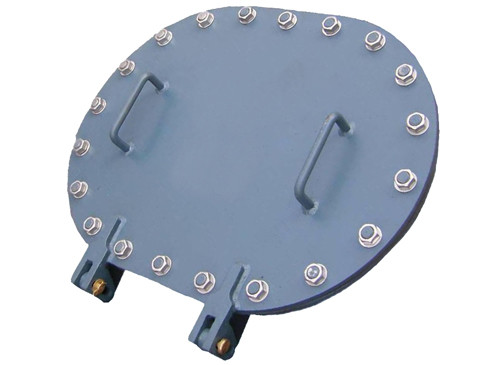 Type C Oval Water Proof Marine Steel And Stainless Steel Manhole Covers For Ships