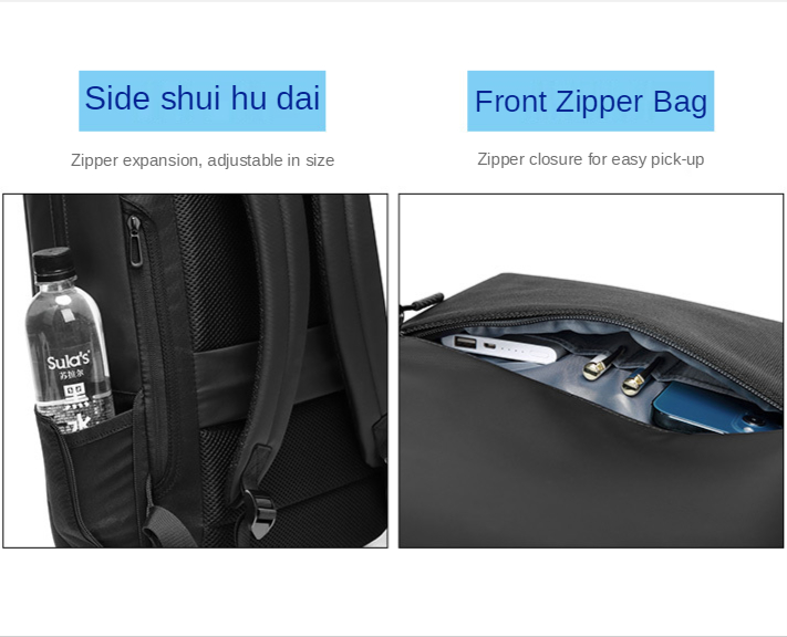 18 Liters Waterproof Outdoor Modern Laptop Backpack 29x13x48cm