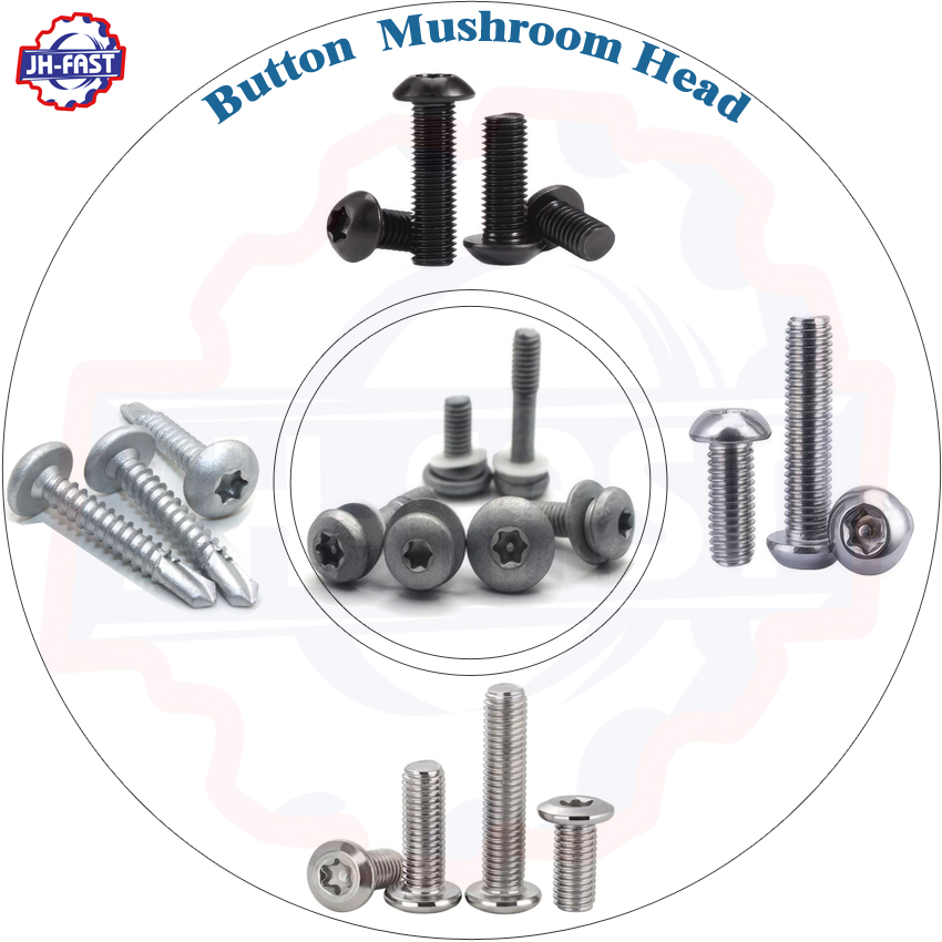 Custom Made Stainless Steel Torx Pan Head Machine Screws in Metric Measurement System