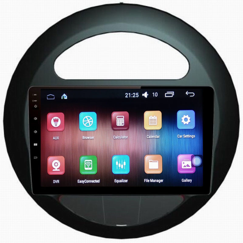 Ouchuangbo car radio head unit stereo for Geely Panda 2009-2016 with BT Gps navi android 6.0