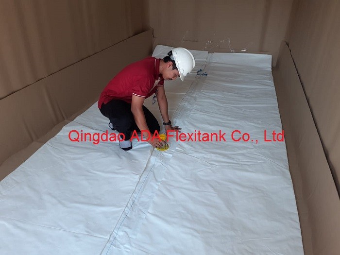 Bulk Liquid Transportation Flexitank Flexibag Top Loading And Top Discharging
