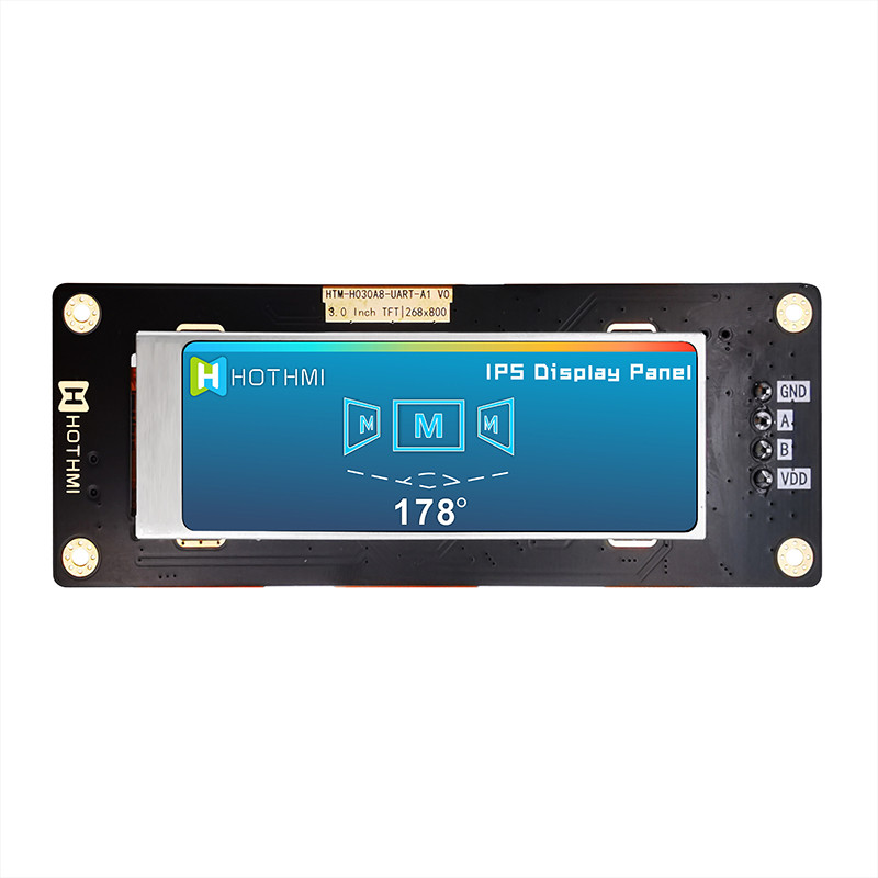 3.0 Inch Uart TFT LCD 268x800 Display TFT Module Panel With LCD Controller Board
