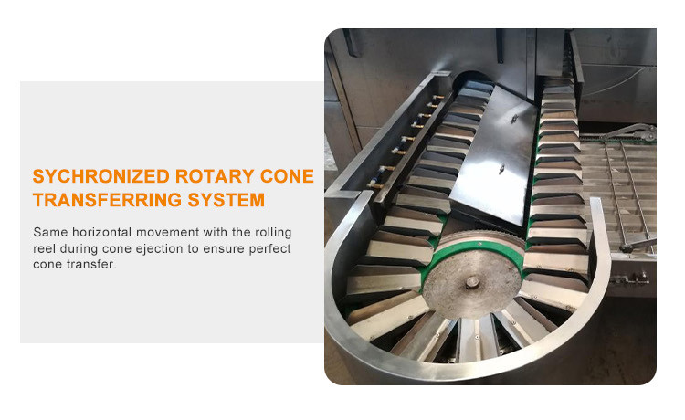 Industrial Automatic Barquillo Sugar Cone Production Line 10kg / Hour