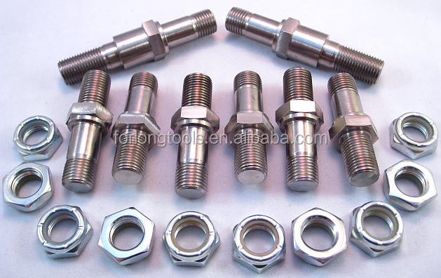 Improve Your Driving Experience with SPRINT CAR TITANIUM 2 INCH SHOCK MOUNT STUD KIT Universal Fit