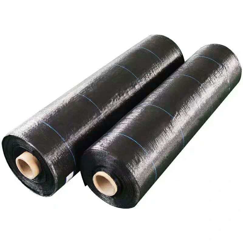 5oz 150gsm Black Garden Weed Barrier Fabric