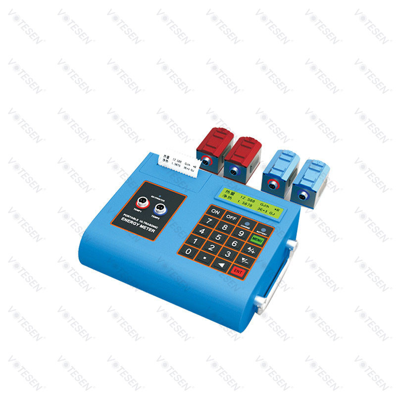 4-20mA Portable Ultrasonic Flow Meter LCD Digital Display